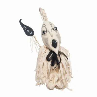 Gallerie Ii Fabian Phantom Ghost Joe Spencer Gathered Traditions Soft Art Doll Fall Autumn Halloween In White