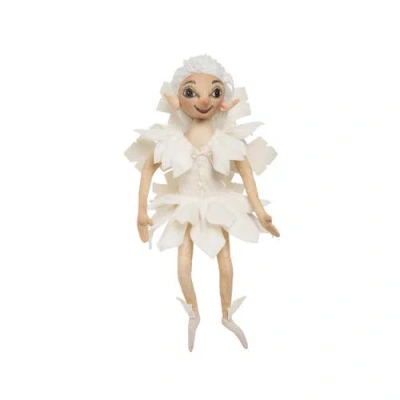 Gallerie Ii Fae Snowflake Fairy Joe Spencer Gathered Traditions Christmas Art Doll Figure In White