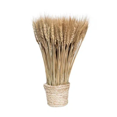 Gallerie Ii Harvest Wheat Figurine In Yellow