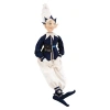 Gallerie Ii Jack Frost Joe Spencer Gathered Traditions Christmas Christmas Art Doll Figure In Blue