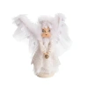 Gallerie Ii Lizette Angel Joe Spencer Gathered Traditions Christmas Art Doll Figure On Stand In White