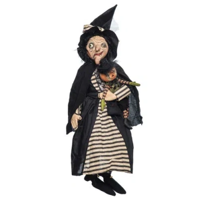 Gallerie Ii Phoebe Halloween Joe Spencer Gathered Traditions Figurine In Black