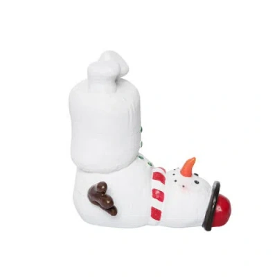Gallerie Ii Silly Marshmallow Man Figurine In White