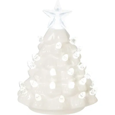 Gallerie Ii Small Christmas White Tree Led Figurine