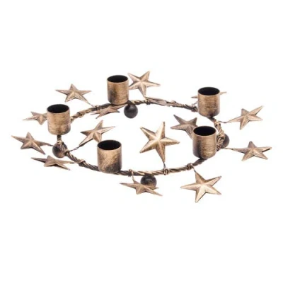 Gallerie Ii Star 5 Taper Candle Holder In Multi