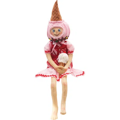 Gallerie Ii Turvy Tootsie Gathered Traditions Joe Spencer's Figurine Doll In Pink