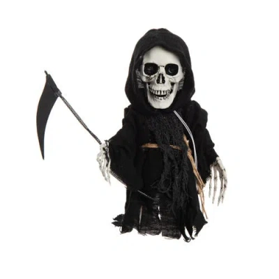 Gallerie Ii Walking Reaper Halloween Small Figurine In Black