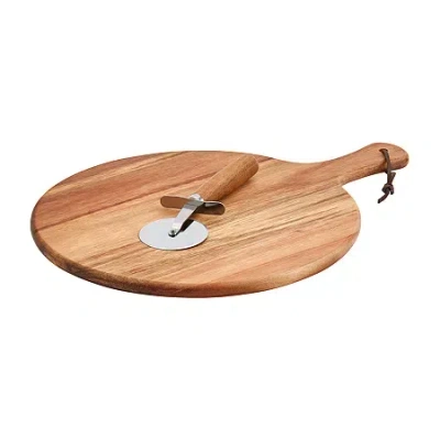 Gallery Acacia Wood 2-pc. Pizza Serve Set In Brown