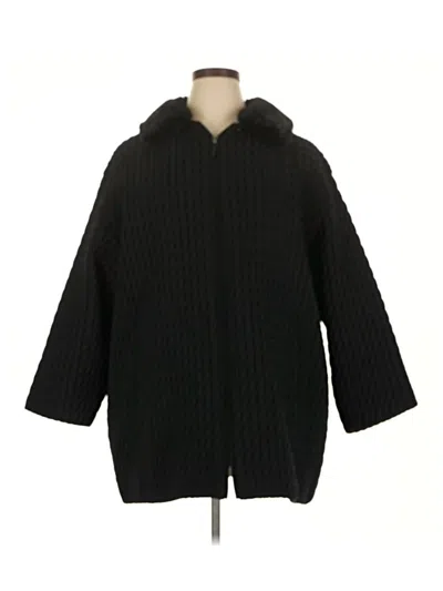 Pre-owned Gallery Coat In Black