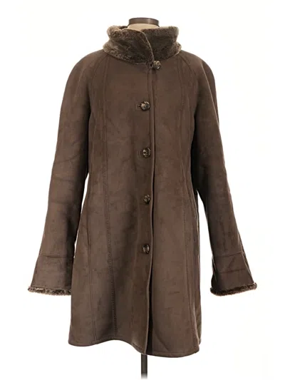 Pre-owned Gallery Coat In Brown