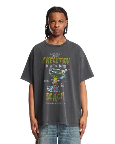 Gallery Department Black Dont Die T-shirt In Blue