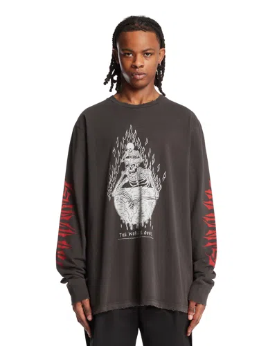 Gallery Department Black The World Is Ours T-shirt In Blue