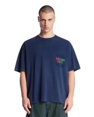 Gallery Department Blue Boardwalk Logo T-shirt In Multi