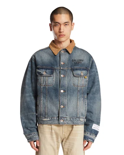 Gallery Department Blue Santa Fe Denim Trucker Jacket