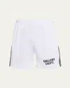 Gallery Department Men's Mesh Venice Court Shorts In White Wblack