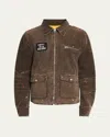 Gallery Department Men's Painted Canvas Workwear Jacket In Brown