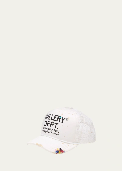 Gallery Department Men's Painted Workshop Trucker Hat In White