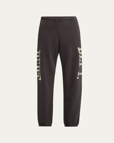 Gallery Department Men's Side-logo Sweatpants In Vintage Black