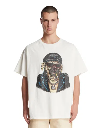 Gallery Department White Oct Biker Dog T-shirt