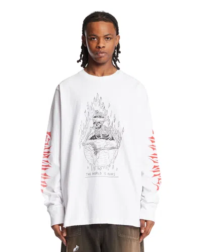 Gallery Department White The World Is Ours T-shirt In Multi