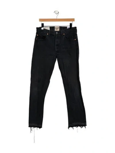 Pre-owned Gallery Dept. 5001 Skinny Jeans In Black