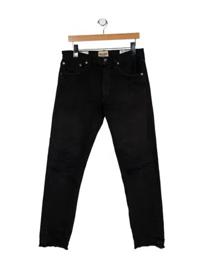 Pre-owned Gallery Dept. 5001 Skinny Jeans In Black