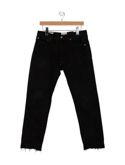Pre-owned Gallery Dept. 5001 Skinny Jeans In Black