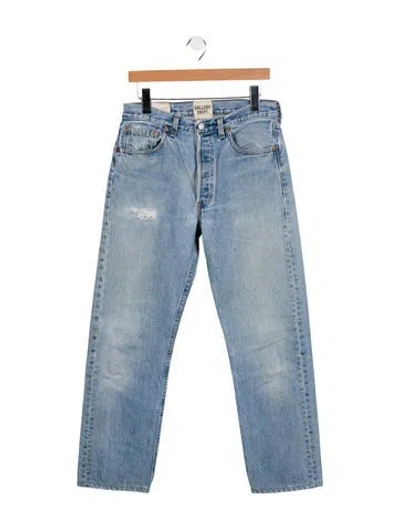 Pre-owned Gallery Dept. 5001 Straight-leg Jeans In Blue