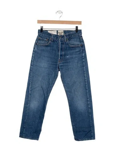 Pre-owned Gallery Dept. 5001 Straight-leg Jeans In Blue