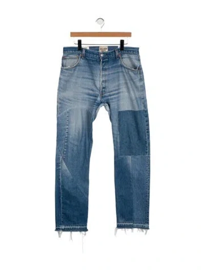 Pre-owned Gallery Dept. 5001 Straight-leg Jeans W/ Tags In Blue