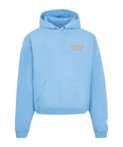 Gallery Dept. 90's Gd-logo Hoodie In Blue