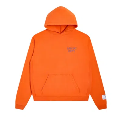 Pre-owned Gallery Dept. 90s Gd Logo Hoodie 'tomato Red' | Men's Size Xs