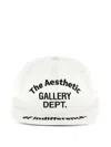 Gallery Dept. Aesthetic Of Indifference Embroidered Cap In White
