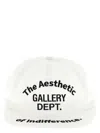 Gallery Dept. Indifference Aesthetic Curved Brim Cap In White