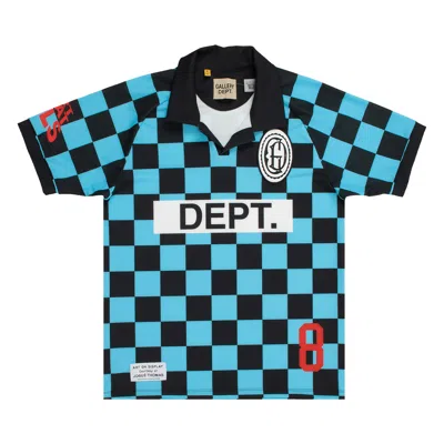 Pre-owned Gallery Dept. Alvarado Soccer Jersey 'multicolor/check' In Multi-color