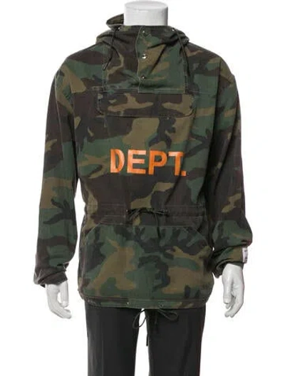 Pre-owned Gallery Dept. Anorak Camouflage Print Jacket In Neutrals