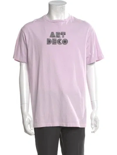 Pre-owned Gallery Dept. Art Deco Graphic Print Shirt In Pink