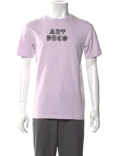 Pre-owned Gallery Dept. Art Deco Graphic Print T-shirt In Purple