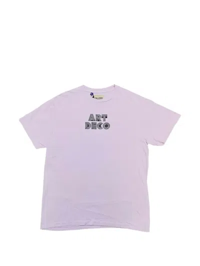 Gallery Dept. Art Deco Logo-print T-shirt In Red