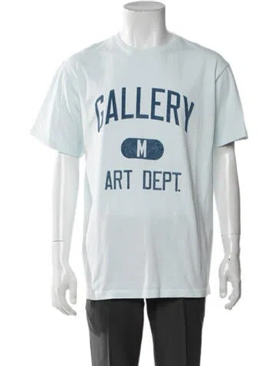 Pre-owned Gallery Dept. Art Dept. Graphic Print T-shirt In Blue