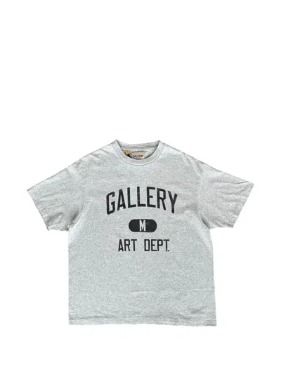 Gallery Dept. Art Dept Logo-print T-shirt In Gray