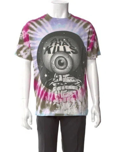 Pre-owned Gallery Dept. Art That Kills Graphic Print T-shirt In Pink