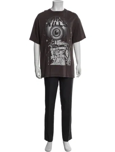 Pre-owned Gallery Dept. Art That Kills Logo Graphic Print T-shirt In Grey