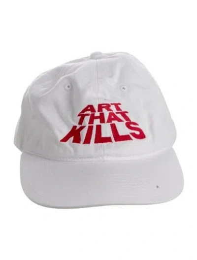 Pre-owned Gallery Dept. Art That Kills Snapback Hat In White