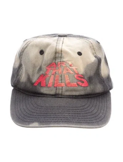 Pre-owned Gallery Dept. Art That Kills Sun Faded Cap In Gray
