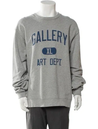 Pre-owned Gallery Dept. Athletic Club Graphic Print Jacket In Gray