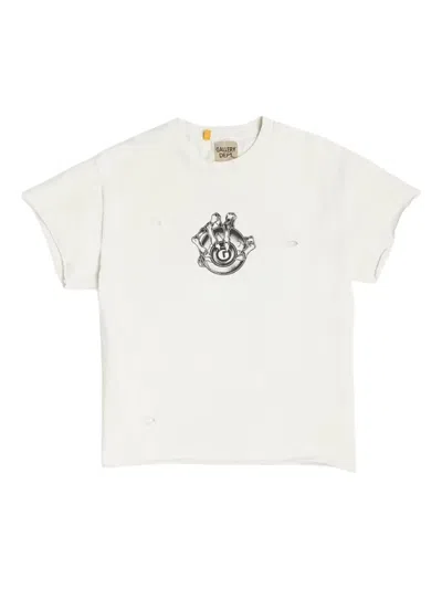 Gallery Dept. Atk Claw Graphic-print T-shirt In White