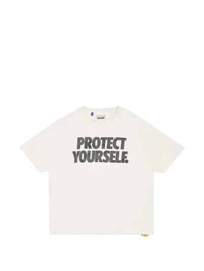 Gallery Dept. Atk Protect Yourself Graphic-print T-shirt In White