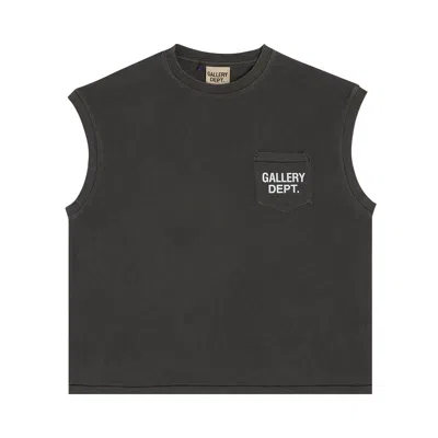 Pre-owned Gallery Dept. Augi Sleeveless Tee 'vintage Black'