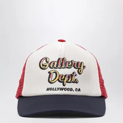 Gallery Dept. Baseball Cap With Logo Print In Purple